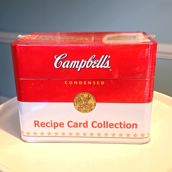 Campbells | Kitchen | Campbells Soup Tin Recipe Card Collection New ...